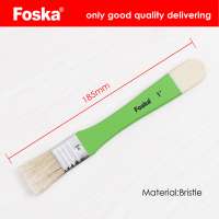 Foska Blister Card Packing Wooden Handle Bristle Artist Brush