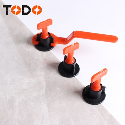 Reusable Todo High Quality T Shape Ceramic Turn Buckle Tile Leveling System Plastic Clip Wedges Spacer For Wall Floor Tiling